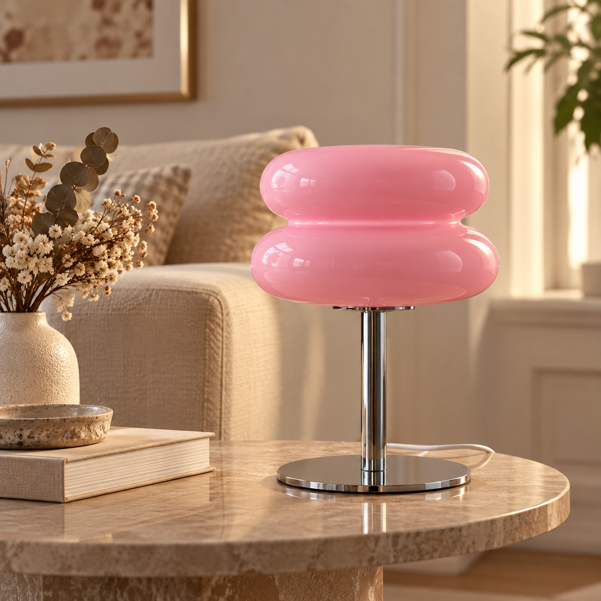 Macaron Glass Table Lamp