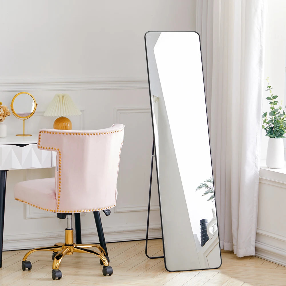 Arched Full-Length Floor Mirror