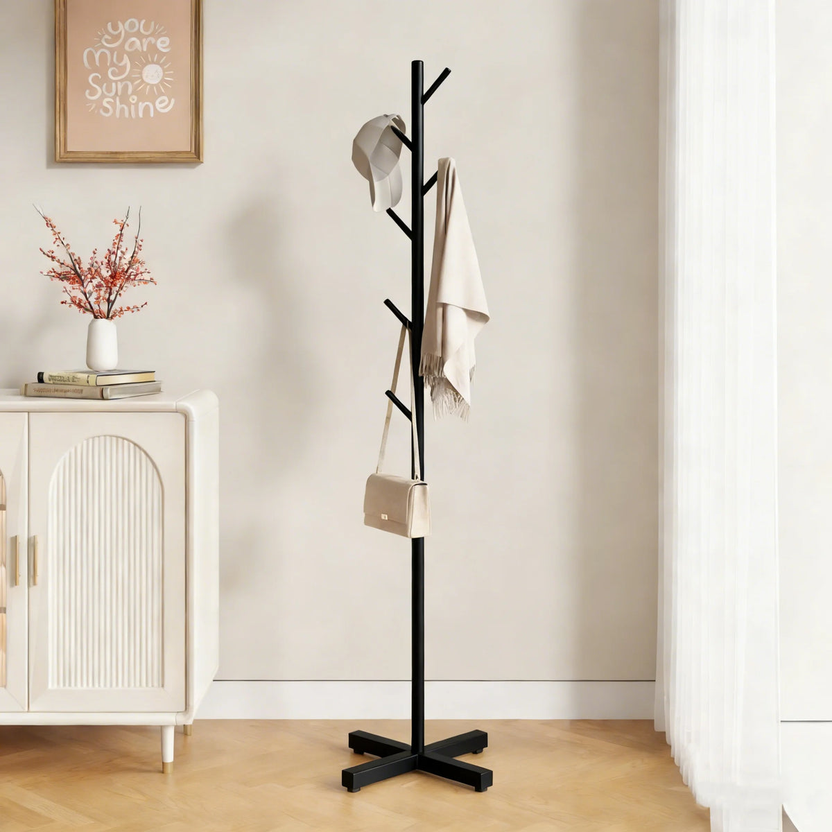 Freestanding Tree Coat Rack